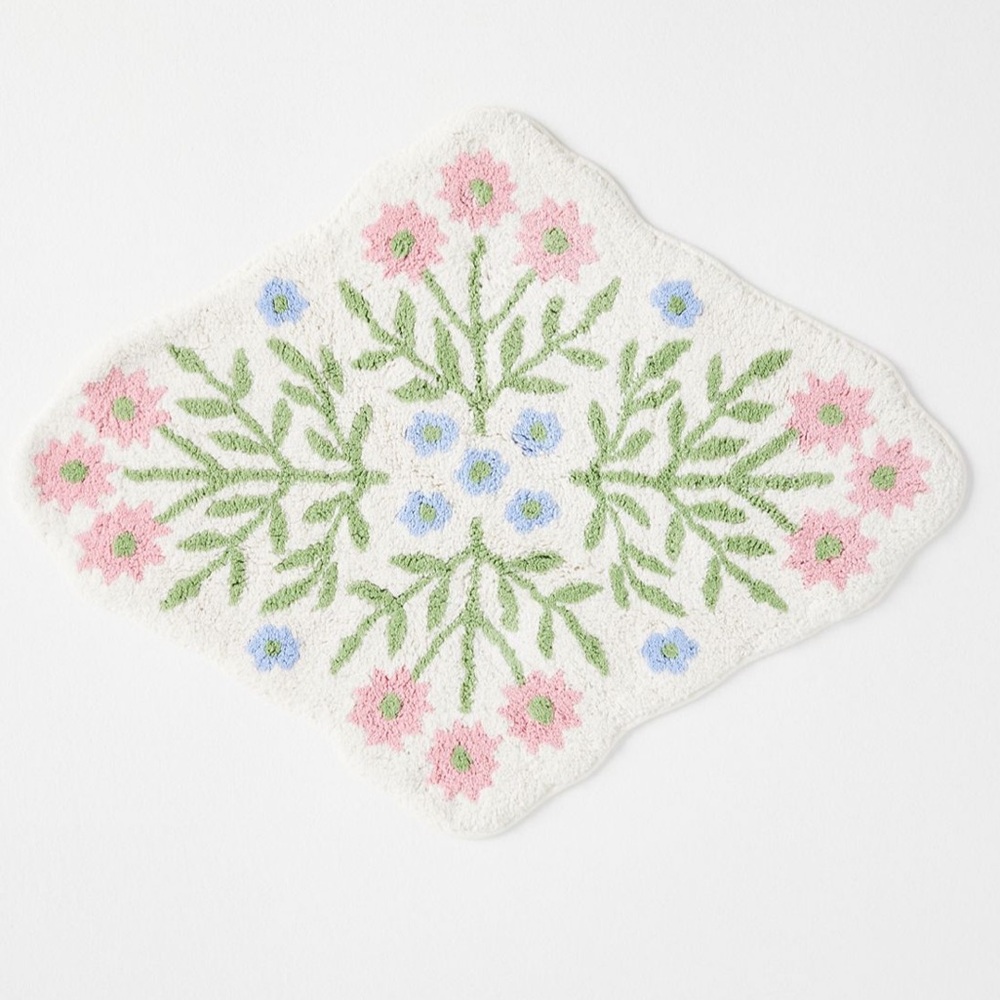 Anthropologie Ellen Bath Mat NEW